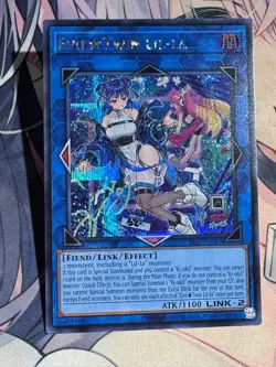 YuGiOh Asian Eng SLF1-AE087 Evil Twin Lil-la Alternative Uncensored Art Secret - Image 4