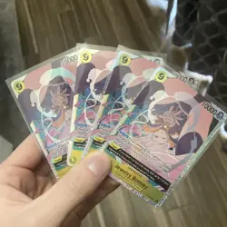 x4 Jewelry Bonney SR OP13-108 English ONE PIECE TCG playset - NM! - Image 1