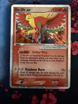 Pokemon TCG Ho-Oh EX Unseen Forces Holo Holo Rare Card 104/115 EX - Image 1