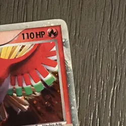 Pokemon TCG Ho-Oh EX Unseen Forces Holo Holo Rare Card 104/115 EX - Image 3