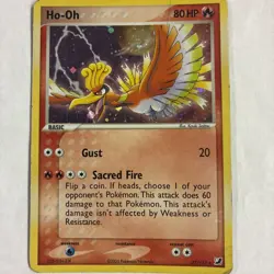 Ho-Oh 27/115 EX Unseen Forces MP Card Pokemon TCG - Image 1