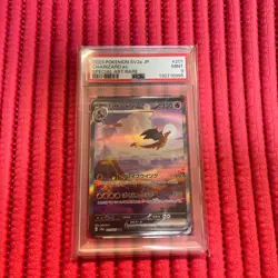 PSA 9 Charizard ex SAR 201/165 SV2a Pokemon Card 151 Japanese 2023 Nintend h125 - Image 1