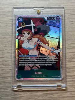 One Piece Card Game Nami OP02-036 SR Foil Paramount War English MINT - Image 1
