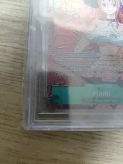 BGS 9.5 Nami OP02 036 SR Alt Art Paramount War English One Piece Card Game - Image 5