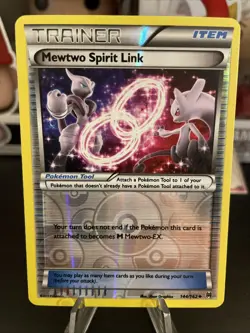 Mewtwo Spirit Link 144/162 Breakthrough Reverse Holo - Image 1