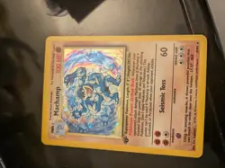 Pokemon TCG - Machamp 8/102 Holo Rare 1st Editon Base Set WOTC Vintage Card - Image 1