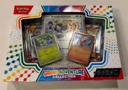 Pokemon TCG Grand Adventure Collection Box New Sealed 4 Packs Promo Cards - Image 1