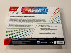 Pokemon TCG Grand Adventure Collection Box New Sealed 4 Packs Promo Cards - Image 2