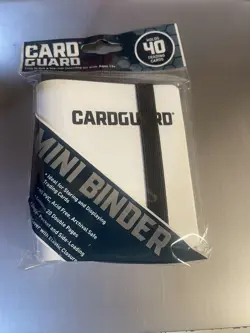 (1) Card Guard Mini Binder W/ Strap -Holds 40 Cards Small (4 Different Colors) - Image 4
