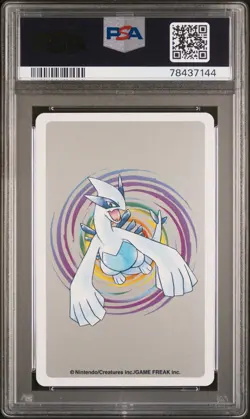 2000 POKEMON SILVER VERSION PLAYING CARDS 3 OF HEARTS #052 MEOWTH PSA 10 - Image 2