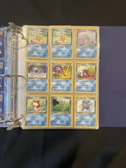 Binder Full Of Base Set Pokemon Cards - Image 3