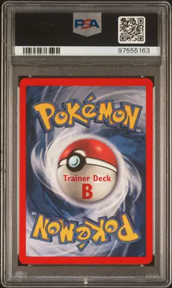 1999 POKEMON GAME TRAINER DECK B #63 SQUIRTLE PSA 10 - Image 2
