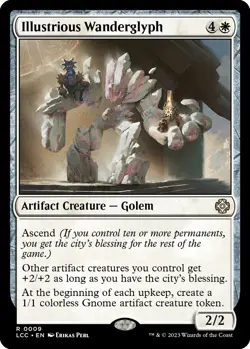 MTG Illustrious Wanderglyph - 9 / English / Near Mint - Image 1