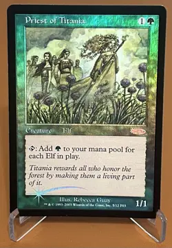 Priest Of Titania Friday Night Magic Promo Foil - Image 1