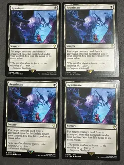 Reanimate - Commander: FINAL FANTASY (FIC) x4 (Playset) MINT MTG Magic - Image 1