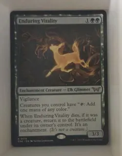 Enduring Vitality #176 Duskmourn: House of Horror (DSK) Rare NM MTG 2024 - Image 1