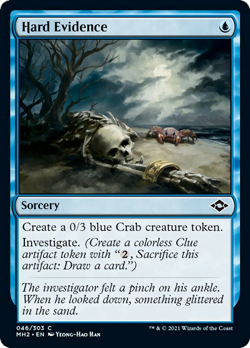 HARD EVIDENCE X 4 N/M MODERN HORIZONS 2 MAGIC THE GATHERING - Image 1