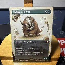Badgermole Cub (Borderless) 0326 (M) MTG Avatar: The Last Airbender Non Foil - Image 1
