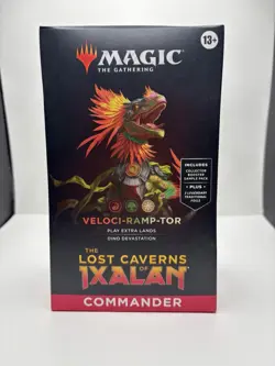 MTG Lost Caverns of Ixalan - Veloci-Ramp-Tor Commander Deck | Precon | Magic - Image 1