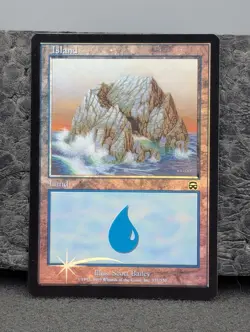 LP - Island (337) - Foil - Mercadian Masques - Magic The Gathering English MTG - Image 1