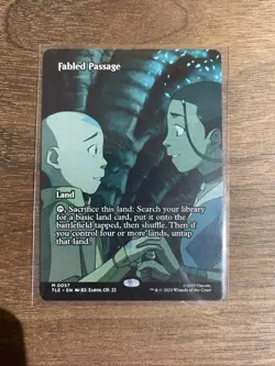 Fabled Passage MINT Borderless 57 Avatar Eternal Regular TLE MTG Mythic Unplayed - Image 1