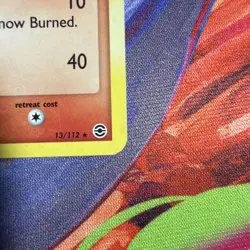 Pokemon TCG Rapidash Holo Rare Card 13/112 FireRed LeafGreen 2004 - Image 3