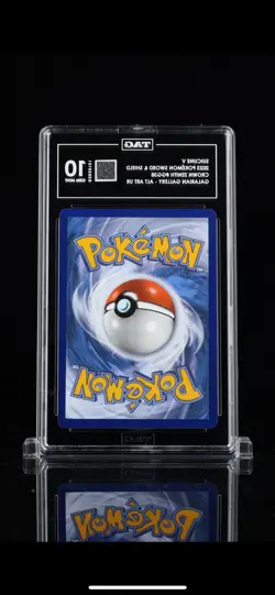 TAG 10 2023 Pokemon Suicune V GG38/GG70 Crown Zenith Galarian Gallery GEM MINT - Image 2