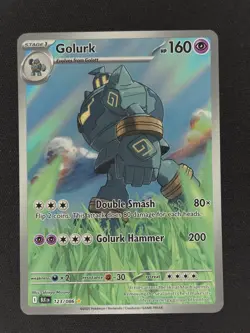 Golurk #123/086 Pokemon SV: Black Bolt 2025 NM 🔥 - Image 1