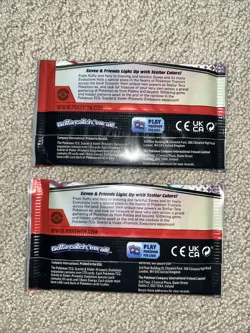 PRISMATIC EVOLUTIONS Pokemon TCG Brand New & FACTORY SEALED Booster Pack (2) LOT - Image 2