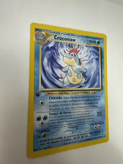 Pokemon Croconaw 31/111 Neo Genesis-1st Edition Spanish print (“Edicion 1”) -LP - Image 3