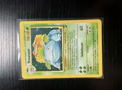 Pokemon TCG Venusaur Holo Rare Base Set 2 18/130 Vintage 1999 WOTC - Image 3
