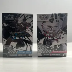 Pokemon Black Bolt & White Flare BOOSTER BUNDLE Set of 2! Factory Sealed - Image 1
