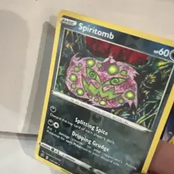 Pokemon Spiritomb 116/192 Rebel Clash Reverse Holo And Basic Rare - Image 2