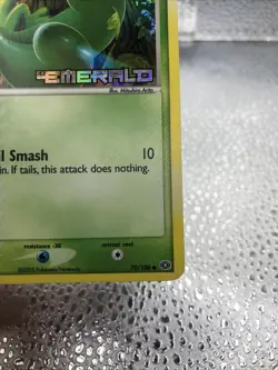2005 English Pokemon Treecko 70/106 Emerald Reverse Holo - Image 5