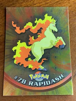 2000 Topps Pokemon TV #78 Rapidash (B) Silver Foil FREE COMBINED SHIP - Image 1