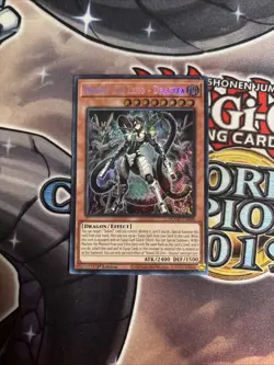 (DOOD) Yugioh DoomZ XII Zero - Drastea DOOD-EN008 Secret Rare 1st Edition VLP - Image 1