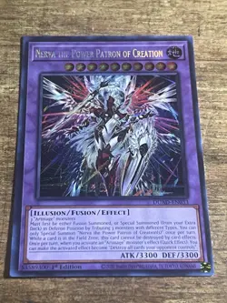 Yugioh! Nerva the Power Patron of Creation - DUAD-EN033 - Secret Rare - 1st Edit - Image 1
