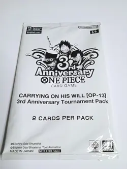 One Piece Card Game - OP-13 3rd Anniversary Tournament Pack - Sealed - Image 1