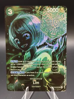 Lim (SP) OP09-037 SR Legacy Of The Master One Piece CCG English - Image 1
