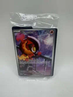 SEALED Charcadet Illustration Rare Promo 022 Pokemon Phantasmal Flames - Image 1