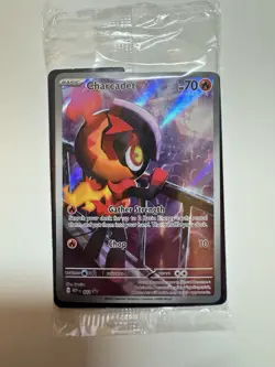 SEALED Charcadet Illustration Rare Promo 022 Pokemon Phantasmal Flames - Image 2