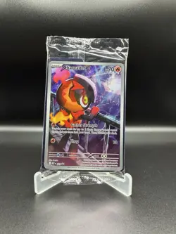 SEALED Charcadet Illustration Rare Promo 022 Pokemon Phantasmal Flames - Image 1