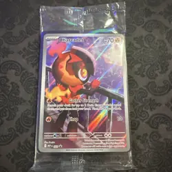 SEALED Charcadet Illustration Rare Promo 022 Pokemon Phantasmal Flames - Image 1