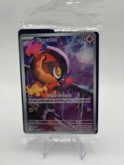 SEALED Charcadet Illustration Rare Promo 022 Pokemon Phantasmal Flames - Image 3