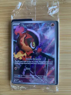 SEALED Charcadet Illustration Rare Promo 022 Pokemon Phantasmal Flames - Image 1