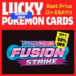 FUSION STRIKE - REVERSE HOLO'S - SELECT YOUR OWN - POKEMON - MULTIBUY DISCOUNT - Image 1