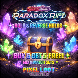 POKEMON - PARADOX RIFT - HOLOS & REVERSE HOLOS - CHOOSE YOUR OWN! - Image 1