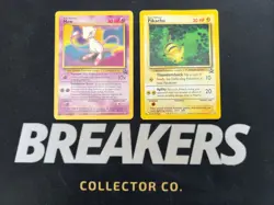 Wizards of the Coast (WotC) Black Star Promo Pokemon Card Lot: Pikachu 27 Mew 8 - Image 1