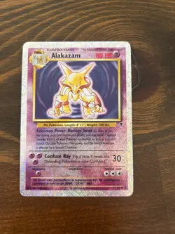 pokemon cards Alakazam reverse holo 2002 1/110 - Image 1