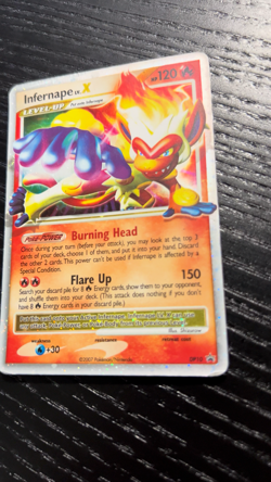 Infernape LV. X DP10 Diamond & Pearl Black Star Promo Rare Holo Pokemon Card - Image 2